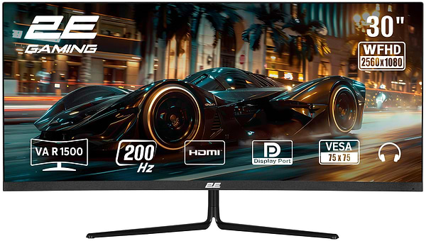 Фото - Монітор ігровий 2E G3024B (2E-G3024B-01.UA)