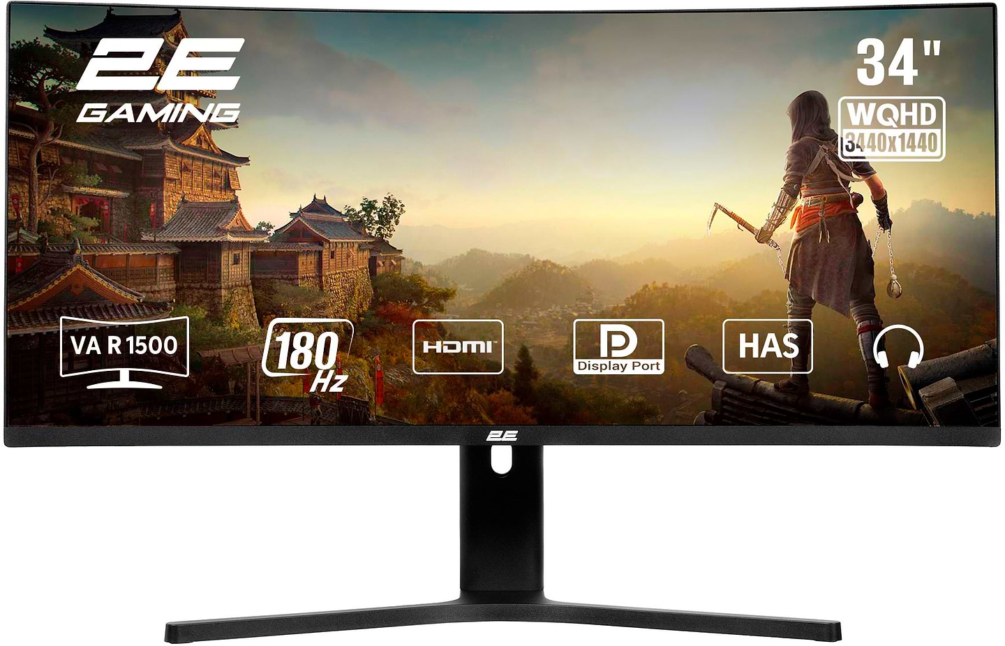 Монитор игровой 2E G3424B (2E-G3424B-01.UA) - Фото 1