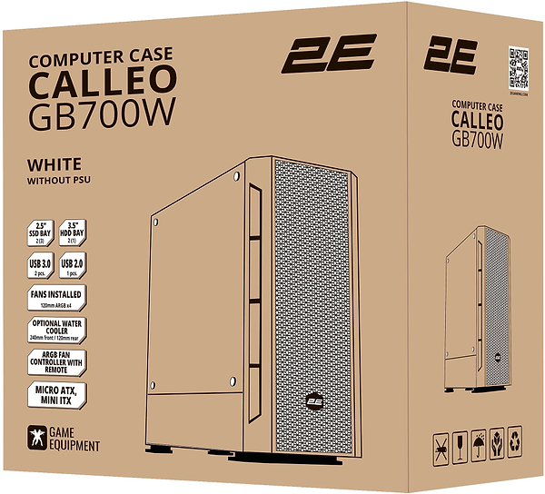 Фото - Корпус 2E Calleo GB700W без БЖ (2E-GB700W)