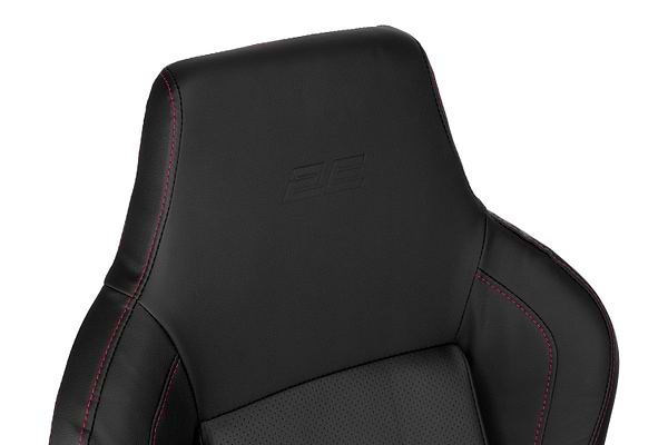 Фото - Крісло для геймерів 2E Basan Black/Red (2E-GC-BAS-BKRD)