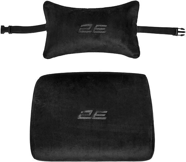 Фото - Крісло для геймерів 2E Basan Black/Red (2E-GC-BAS-BKRD)