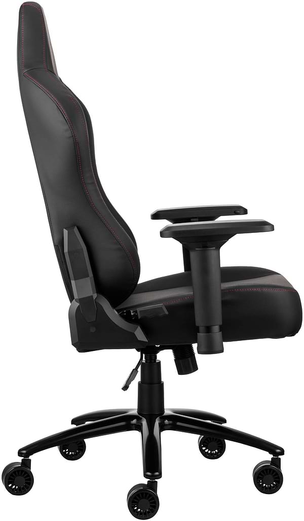 Фото - Крісло для геймерів 2E Basan Black/Red (2E-GC-BAS-BKRD)