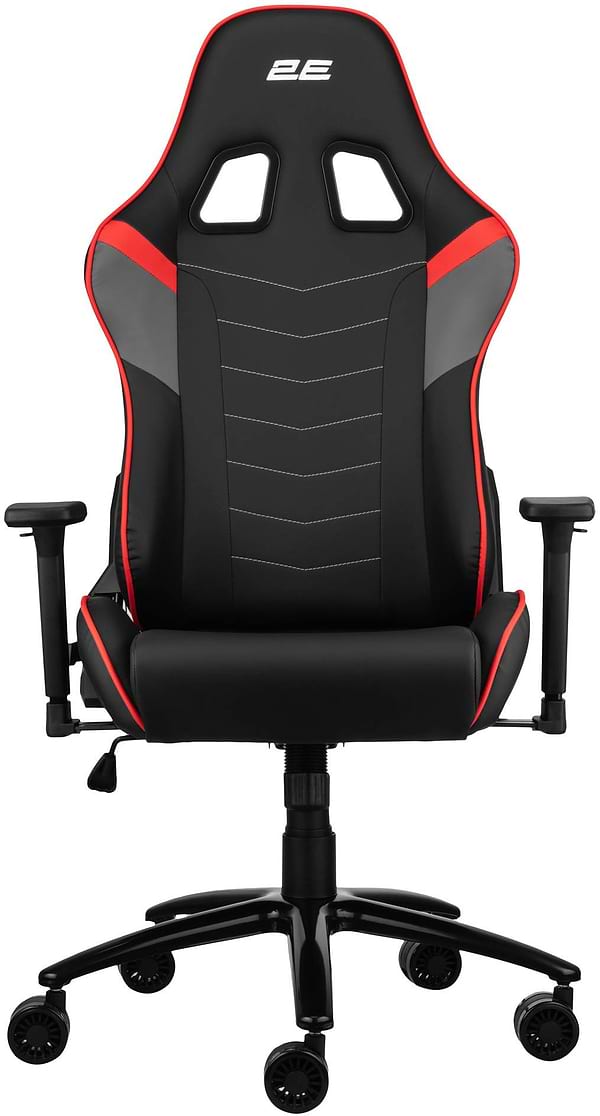Фото - Кресло для геймеров 2E Chair Bushido Black/Red (2E-GC-BUS-BKRD)