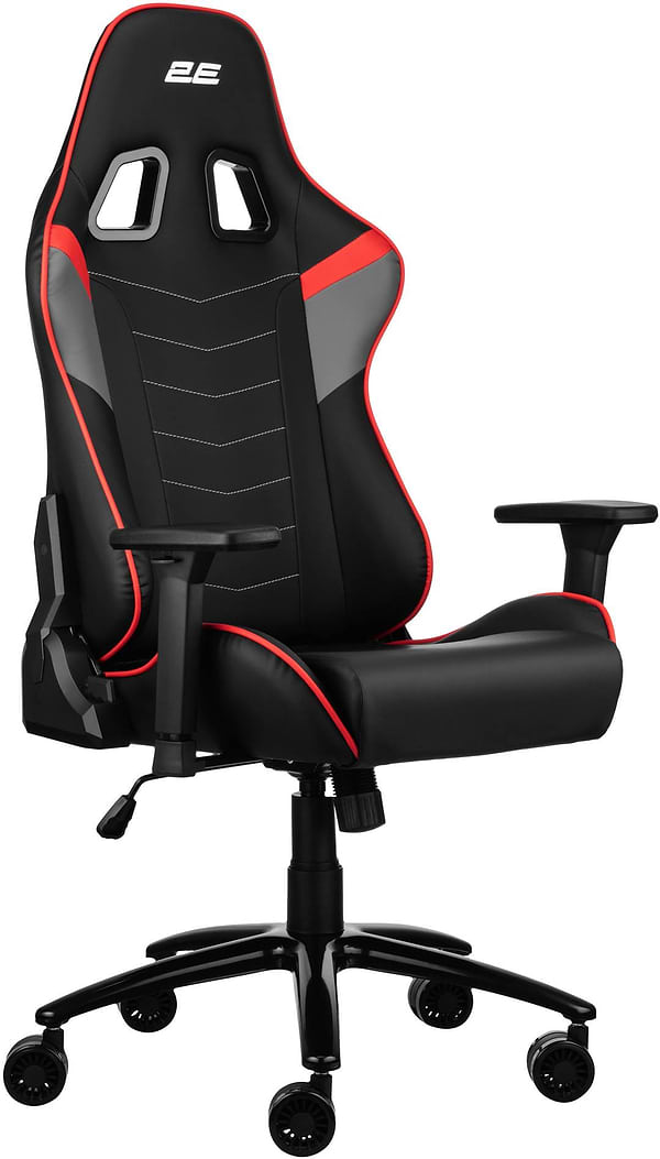 Фото - Кресло для геймеров 2E Chair Bushido Black/Red (2E-GC-BUS-BKRD)