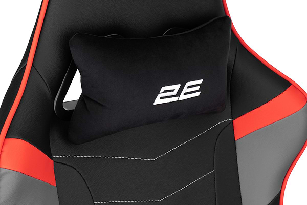 Фото - Кресло для геймеров 2E Chair Bushido Black/Red (2E-GC-BUS-BKRD)