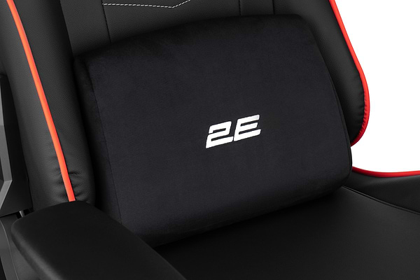 Фото - Кресло для геймеров 2E Chair Bushido Black/Red (2E-GC-BUS-BKRD)