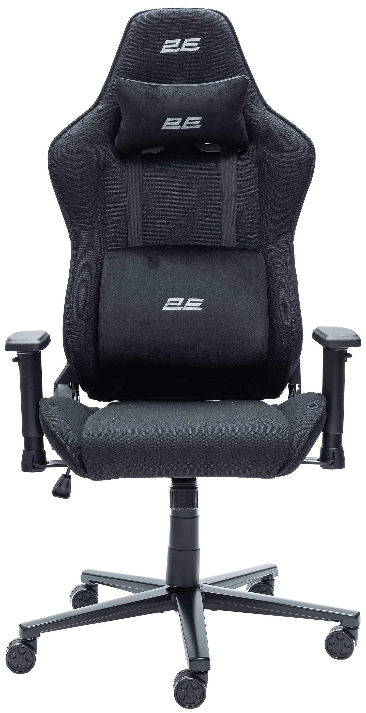 Крісло для геймерів 2E GAMING BUSHIDO Lite 2D-Armrests чорний (2E-GC-BUS-ESBK) - Фото 1