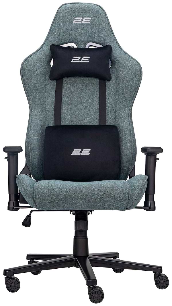 Фото - Крісло для геймерів 2E GAMING BUSHIDO Lite 2D-Armrests зелений темний (2E-GC-BUS-ESGN)