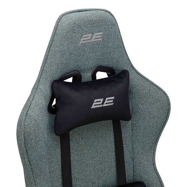 Фото - Крісло для геймерів 2E GAMING BUSHIDO Lite 2D-Armrests зелений темний (2E-GC-BUS-ESGN)