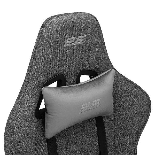 Фото - Крісло для геймерів 2E GAMING BUSHIDO Lite2D-Armrests сірий темний (2E-GC-BUS-ESGY)