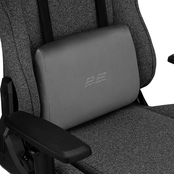 Фото - Крісло для геймерів 2E GAMING BUSHIDO Lite2D-Armrests сірий темний (2E-GC-BUS-ESGY)