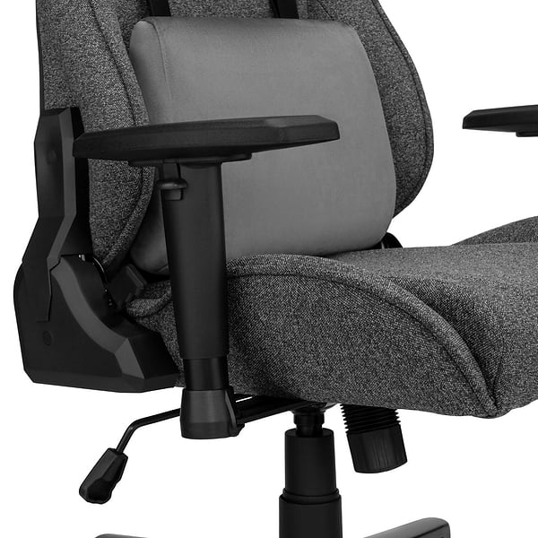 Фото - Крісло для геймерів 2E GAMING BUSHIDO Lite2D-Armrests сірий темний (2E-GC-BUS-ESGY)