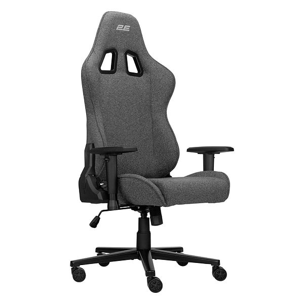 Фото - Крісло для геймерів 2E GAMING BUSHIDO Lite2D-Armrests сірий темний (2E-GC-BUS-ESGY)