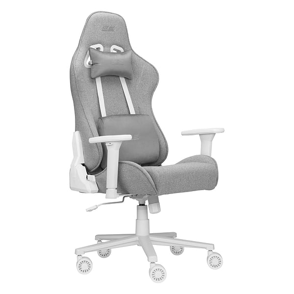 Фото - Кресло для геймеров 2E GAMING BUSHIDO II WE 3D-Armrests серый светлый (2E-GC-BUS-WELG)