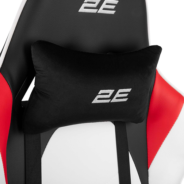 Фото - Кресло для геймеров 2E Chair Bushido White/Black (2E-GC-BUS-WT)
