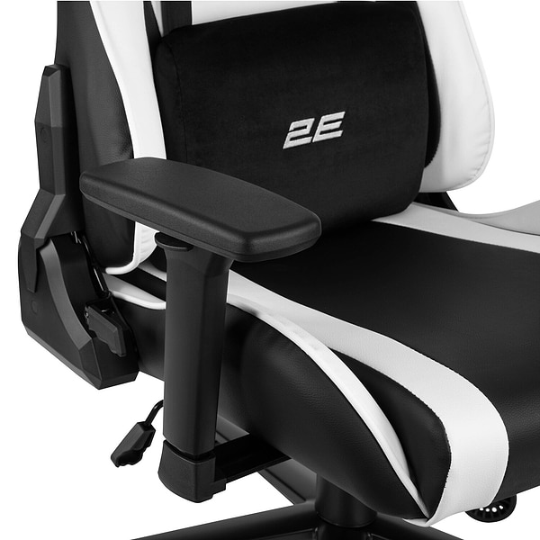 Фото - Кресло для геймеров 2E Chair Bushido White/Black (2E-GC-BUS-WT)