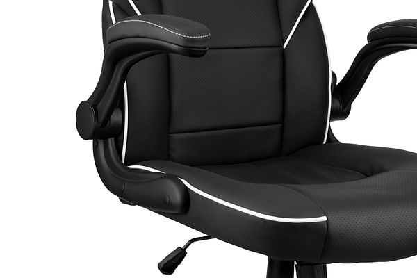 Фото - Кресло для геймеров 2E Hebi Black/White (2E-GC-HEB-BKWT)