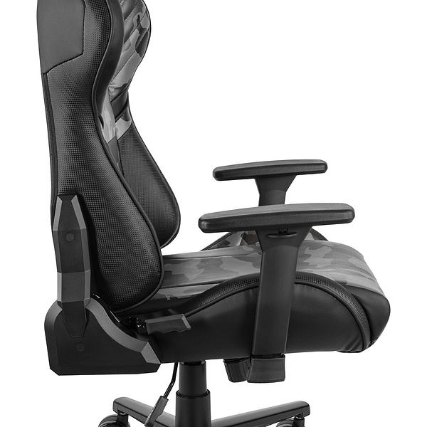 Фото - Кресло для геймеров 2E Hibagon Black/Camo (2E-GC-HIB-BK)