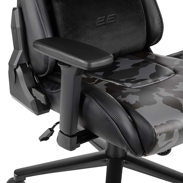 Фото - Кресло для геймеров 2E Hibagon Black/Camo (2E-GC-HIB-BK)