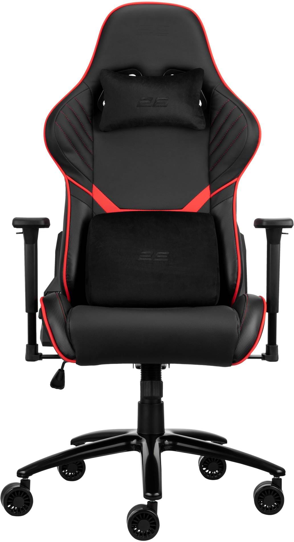 Кресло для геймеров 2E Hibagon Black/Red (2E-GC-HIB-BKRD) - Фото 1