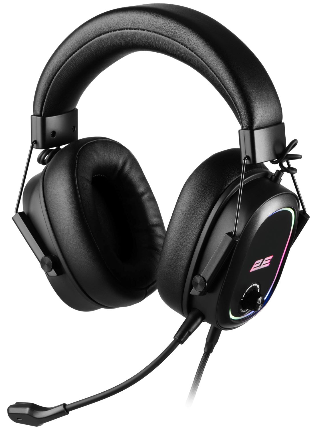 Гарнітура дротова ігрова 2E HG320 V2 (2E-HG320V2BK-7.1)