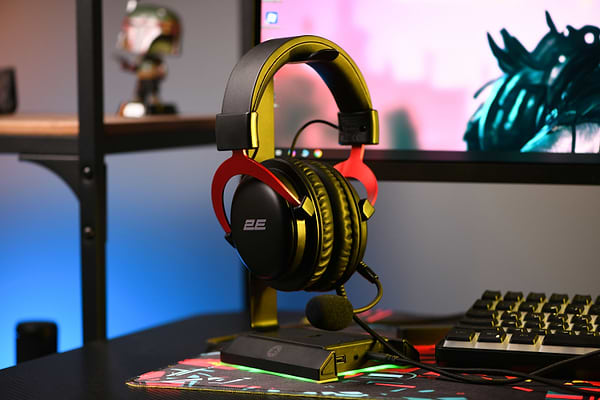 Фото - Гарнітура дротова ігрова 2E GAMING HG355 7.1 Black (2E-HG355BK-7.1)