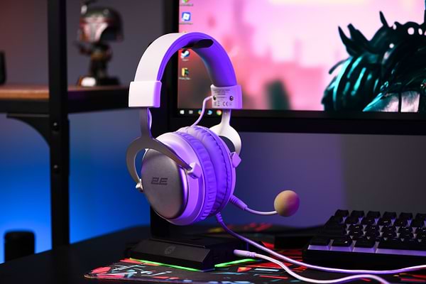 Фото - Гарнітура дротова ігрова 2E GAMING HG355 7.1 White (2E-HG355WT-7.1)