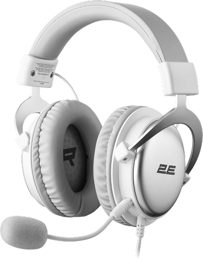 Фото - Гарнітура дротова ігрова 2E GAMING HG355 7.1 White (2E-HG355WT-7.1)