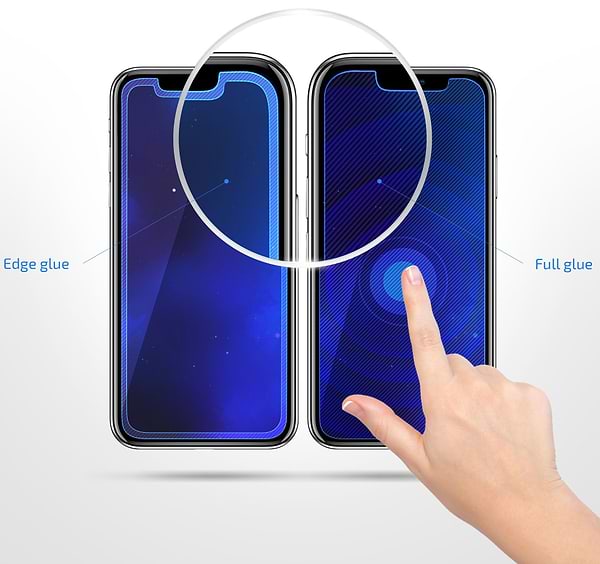 Фото - Защитное стекло для смартфона 2E for iPhone 17(6.3), 2.5D FCFG (2E-IP-17.-6.3-SMFCFG-BB)