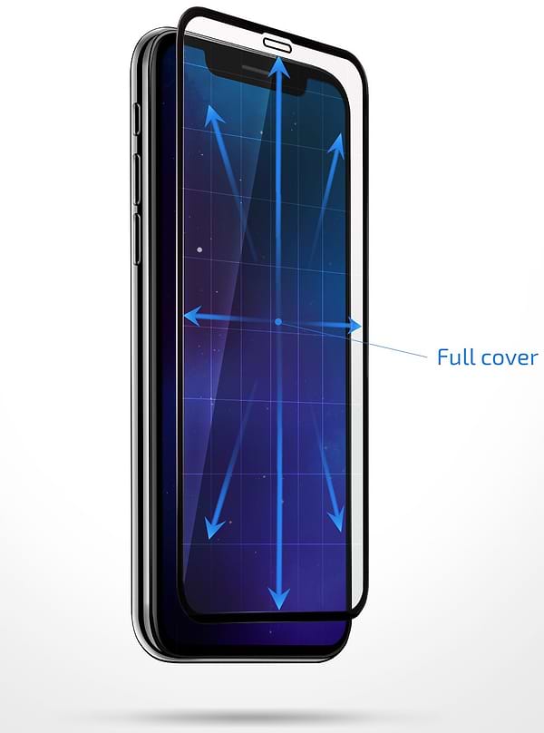 Фото - Защитное стекло для смартфона 2E for iPhone 17(6.3), 2.5D FCFG (2E-IP-17.-6.3-SMFCFG-BB)