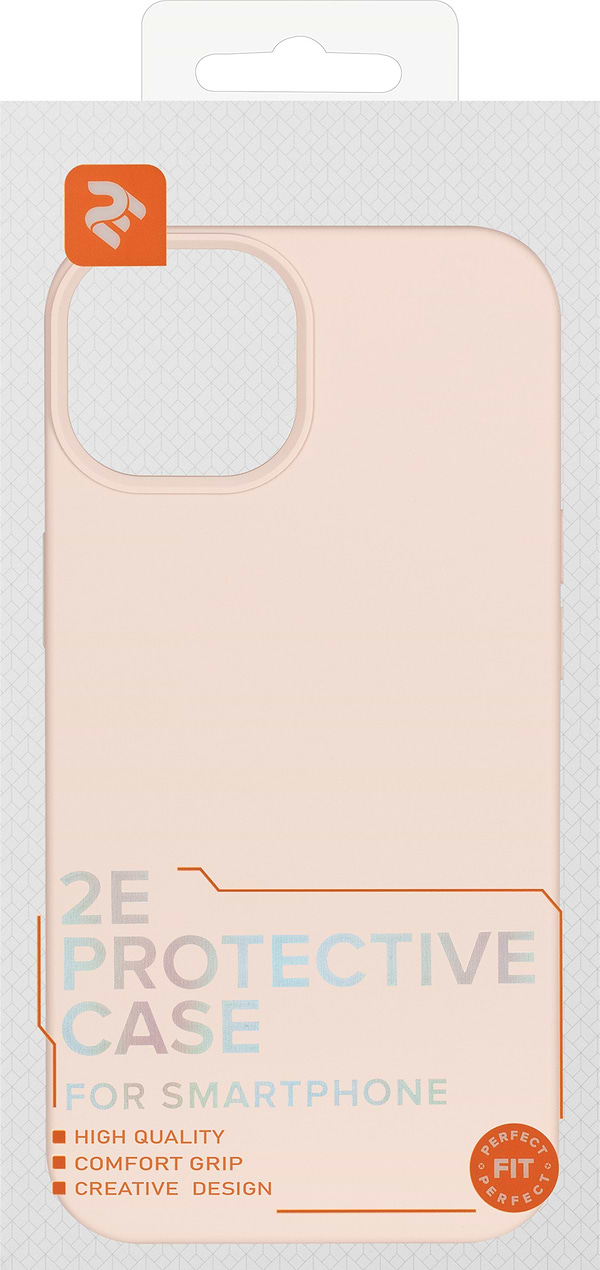 Фото - Чохол для смартфону 2E for Apple iPhone 13 Pro Max Liquid Silicone Sand Pink (2E-IPH-13PRM-OCLS-RP)