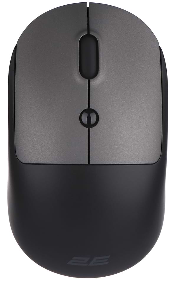 Фото - Миша бездротова 2E MF218 Silent WL BT Black/Gray