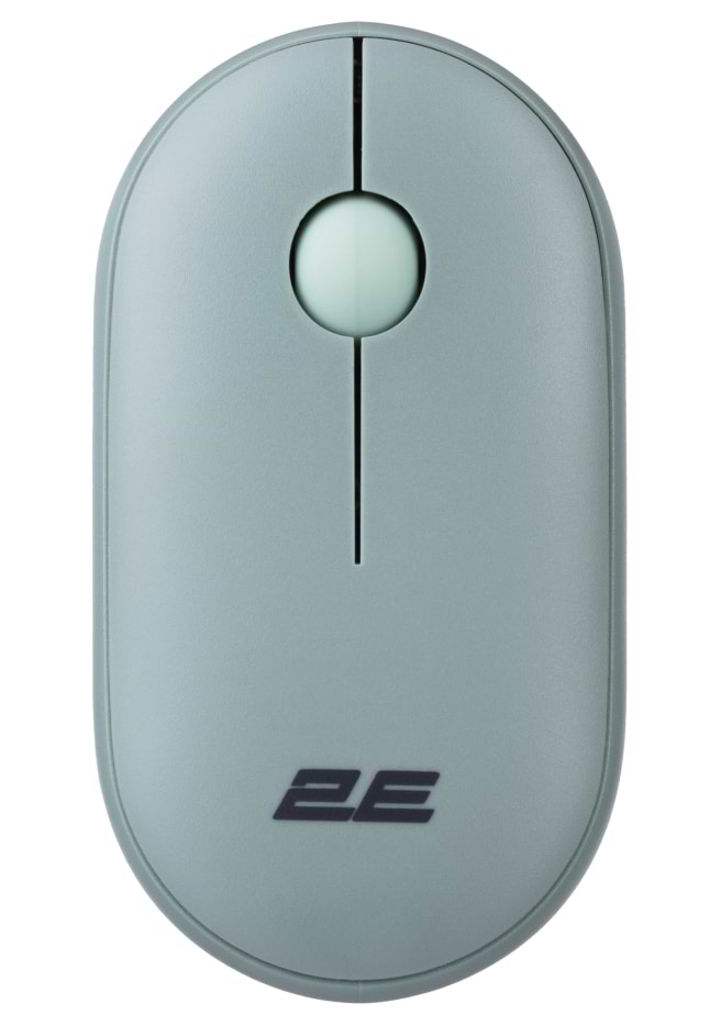Мышь беспроводная 2E MF300 Silent WL BT Ashen Green (2E-MF300WGN) - Фото 1