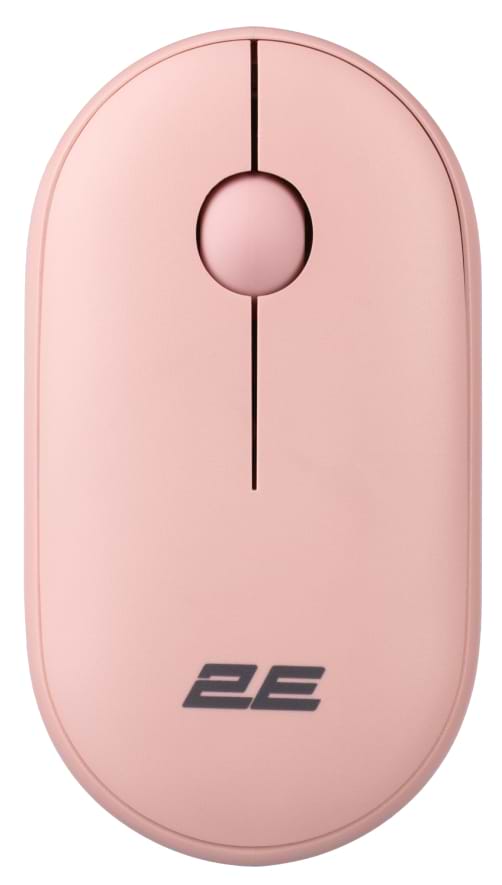 Мышь беспроводная 2E MF300 Silent WL BT Mallow Pink (2E-MF300WPN) - Фото 1