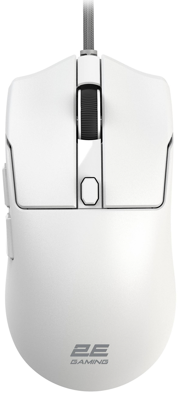 Фото - Мышь проводная игровая 2E Gaming MG315 USB-A White (2E-MG315UWT)