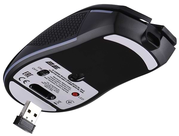 Фото - Мышь беспроводная игровая 2E Gaming MG350 WL RGB USB Black  (2E-MG350UB-WL)