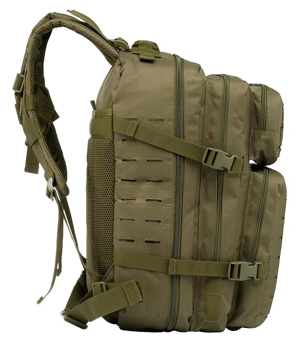 Фото - Рюкзак тактичний 2E 45L Laser Cut Зелений (2E-MILTACBKP-45L-OG)