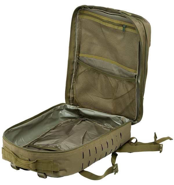 Фото - Рюкзак тактичний 2E 45L Laser Cut Зелений (2E-MILTACBKP-45L-OG)