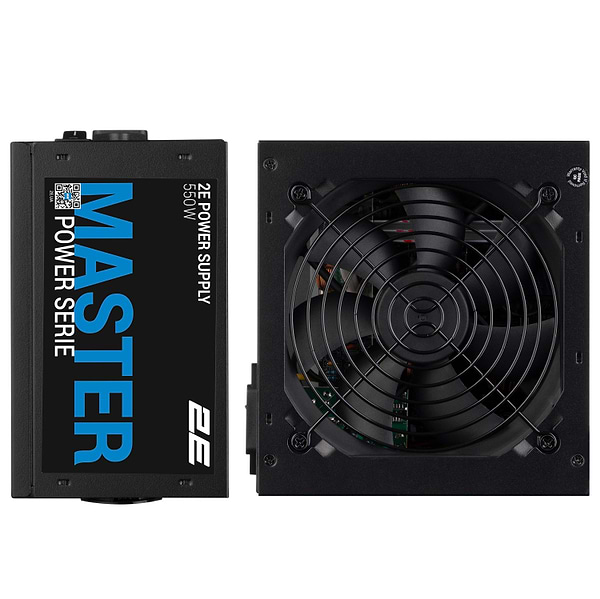 Фото - Блок живлення для ПК 2E Master Power 550W (2E-MP550-120APFC)
