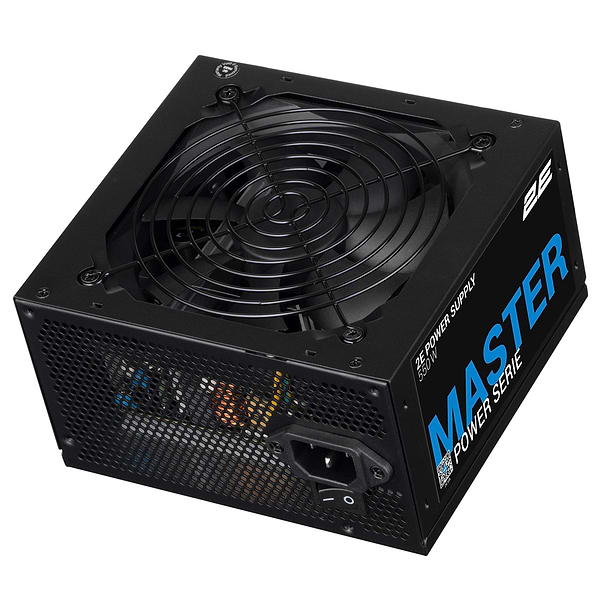 Фото - Блок живлення для ПК 2E Master Power 550W (2E-MP550-120APFC)