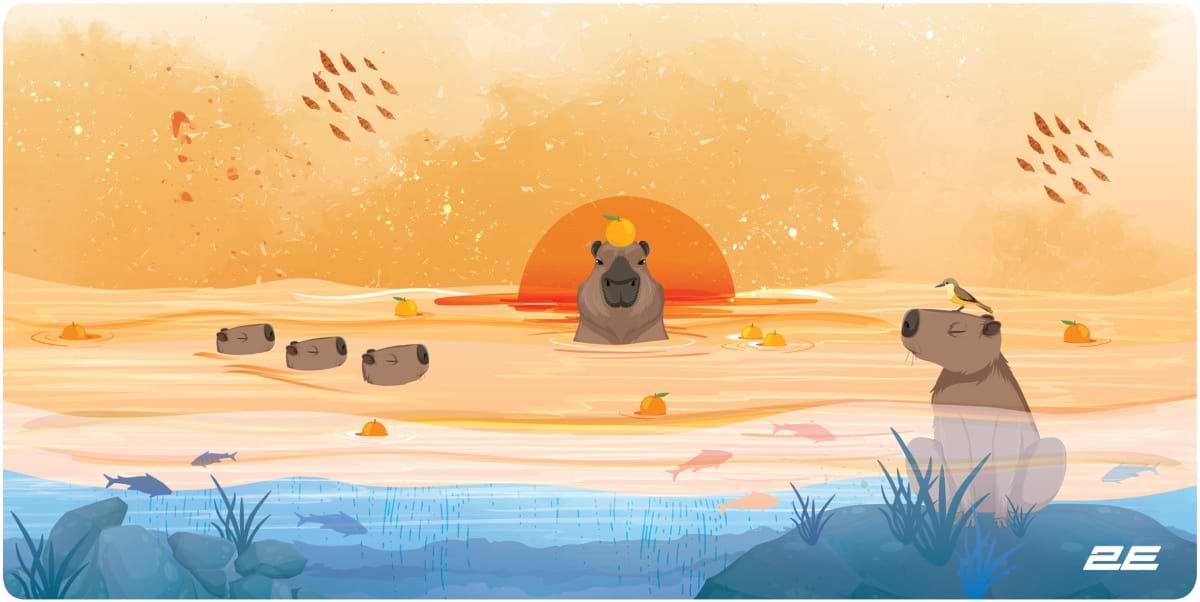 Купити Килимок для миші 2E CAPYBARRA L (2E-PAD-L-CAPY-YELLOW) - Фото 1 Килимок для миші 2E CAPYBARRA L (2E-PAD-L-CAPY-YELLOW) - Фото 1