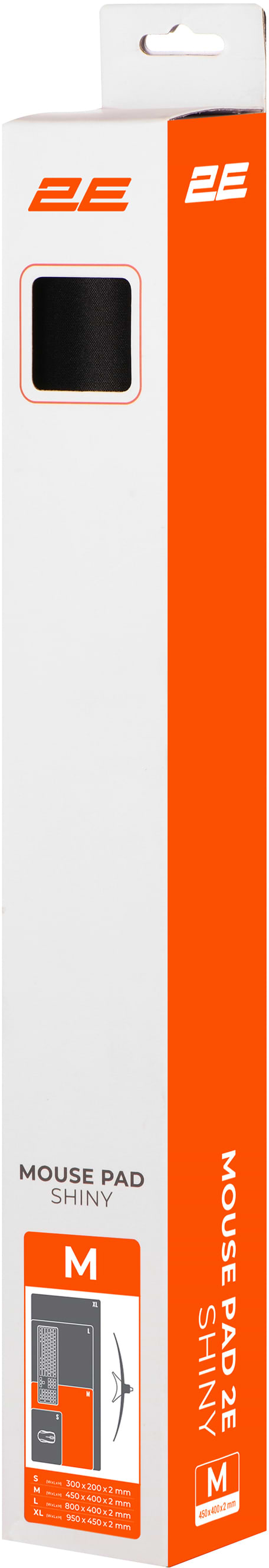 Фото - Коврик для мыши 2E SHINY M (2E-PAD-M-SHINY-BLACK)