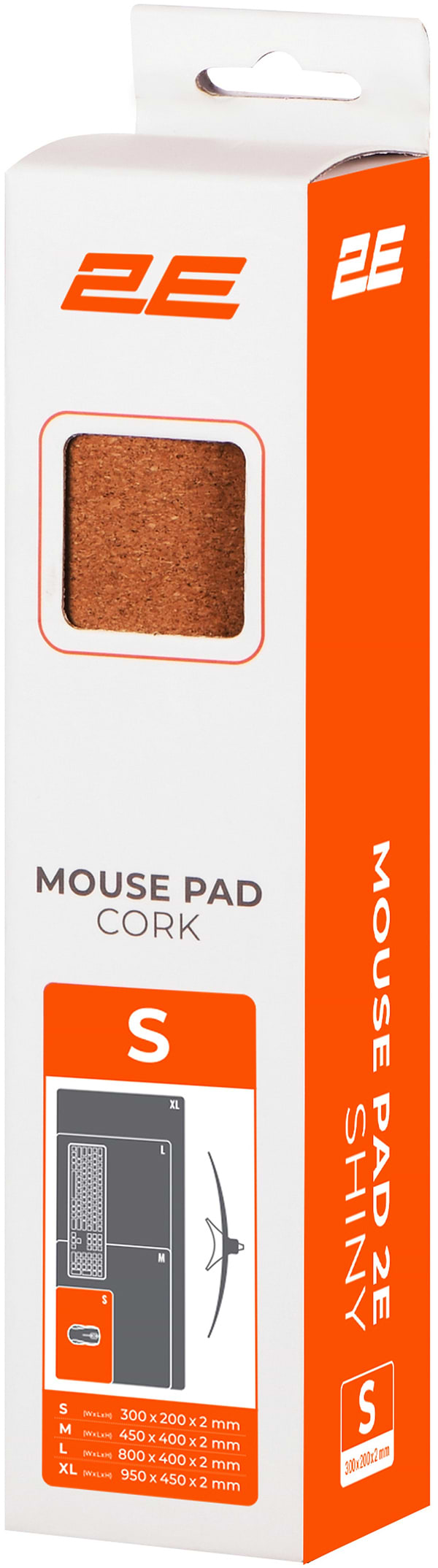 Фото - Килимок для миші 2E CORK S (2E-PAD-S-CORK)