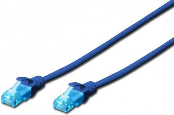 Фото - Кабель патч-корд 2E CAT 5e UTP 0.20 м 26AWG RJ45 Blue (2E-PC5ECU-0.20LSZH-BLU)