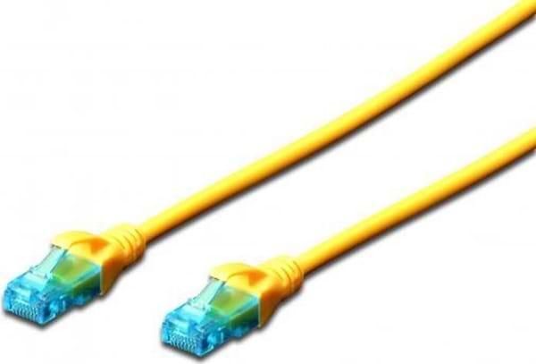 Фото - Кабель патч-корд 2E CAT 5e UTP 0.20 м 26AWG RJ45 Yellow (2E-PC5ECU-0.20LSZH-YLW)