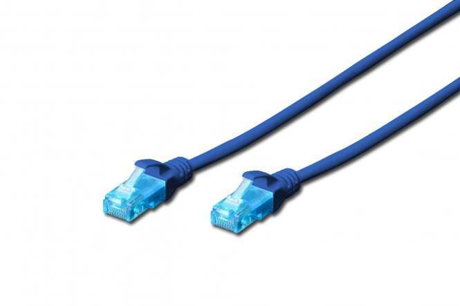 Кабель патч-корд 2E CAT 5e UTP 10 м 26AWG RJ45 Blue (2E-PC5ECU-10LSZH-BLU)