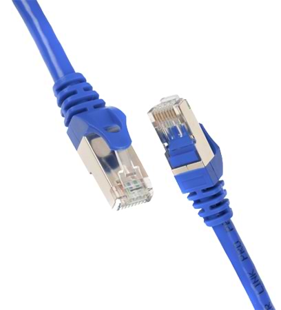 Кабель патч-корд 2E Cat 6 UTP RJ45 26AWG 0.20 m Blue (2E-PC6COP-020BL)