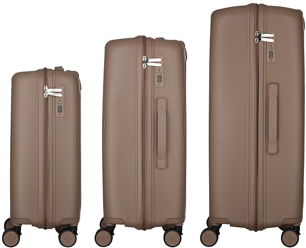 Фото - Набір валіз 2E M7979 L+M+S (2E-PP-M7979-SET3-KH)