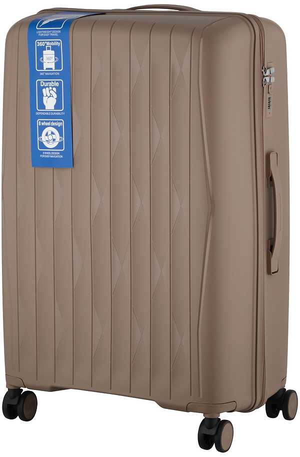 Фото - Набір валіз 2E M7979 L+M+S (2E-PP-M7979-SET3-KH)