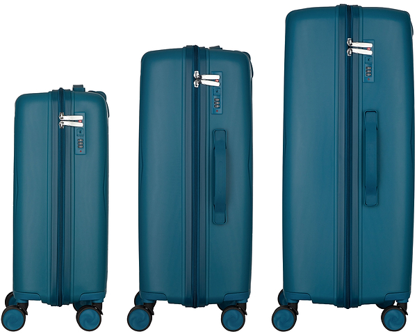 Фото - Набір валіз 2E M7979 L+M+S (2E-PP-M7979-SET3-LB)